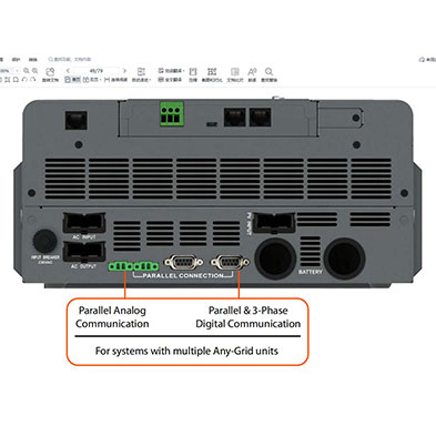 HYBRID INVERTER PSW-H (6.5 KW)